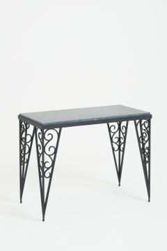 Art Deco Marble Top Console Table - 3498706