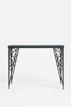 Art Deco Marble Top Console Table - 3498708