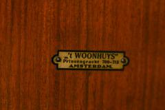 Art Deco Mirror Designed And Produced By t Woonhuys The Netherlands 1930s - 3270550