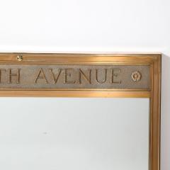 Art Deco Mirror in Rectilinear Bronze from 114 Fifth Avenue - 3899174