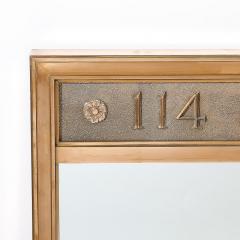 Art Deco Mirror in Rectilinear Bronze from 114 Fifth Avenue - 3899199