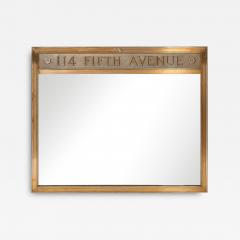 Art Deco Mirror in Rectilinear Bronze from 114 Fifth Avenue - 3907704