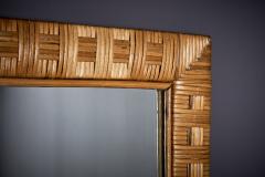 Art Deco Mirror in Reed France 1930s - 3706196