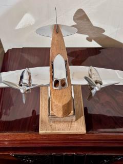 Art Deco Model of a Boeing Clipper Aeroplane Circa 1938 1942 French - 3827498