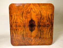 Art Deco Nut Wood Coffee Table Side Table Shellac Polished AT circa 1920 - 4036052