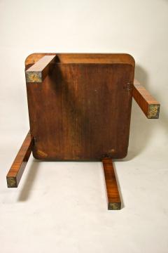 Art Deco Nut Wood Coffee Table Side Table Shellac Polished AT circa 1920 - 4036056