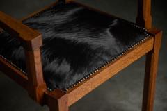 Art Deco Oak Armchairs Netherlands 1920s - 4632343
