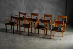 Art Deco Oak Armchairs Netherlands 1920s - 4632359
