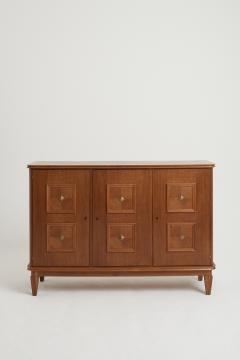 Art Deco Oak and Brass Sideboard - 3365024