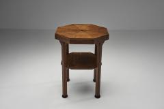 Art Deco Octagonal Side Table Europe First half of the 20th Century - 4685212
