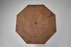 Art Deco Octagonal Side Table Europe First half of the 20th Century - 4685214