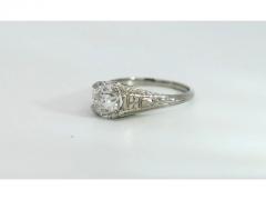 Art Deco Old European Cut Vintage Engagement Ring 1 69ct G VVS1 GIA - 3515265