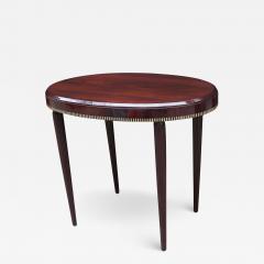 Art Deco Oval Lamp Table - 3713155