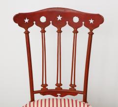 Art Deco Painted Iron Chair - 1014866