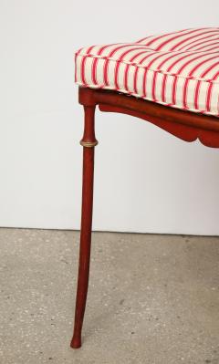 Art Deco Painted Iron Chair - 1014868