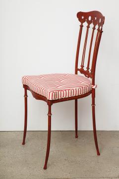 Art Deco Painted Iron Chair - 1014870