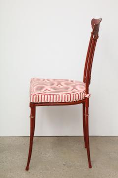 Art Deco Painted Iron Chair - 1014871