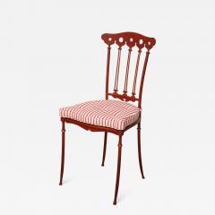 Art Deco Painted Iron Chair - 1016743