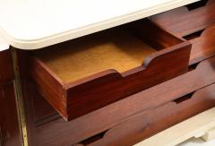 Art Deco Parchment Fitted Four Drawer Chest - 2463454