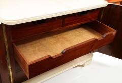 Art Deco Parchment Fitted Four Drawer Chest - 2463456