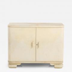 Art Deco Parchment Fitted Four Drawer Chest Signed N E Corengia - 4400653