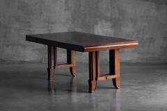 Art Deco Parquetry Dining Table France 1930s - 4458342