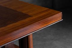 Art Deco Parquetry Dining Table France 1930s - 4458344