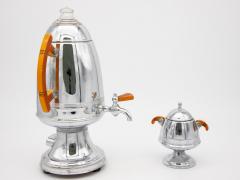 Art Deco Percolator and Sugar Bowl - 3691748