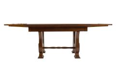 Art Deco Period Oak Dining Kitchen Library Table France c a 1920 s - 3982026