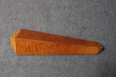 Art Deco Plywood Hanging Corner Shelf Wall Bracket - 4021085