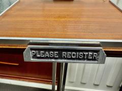 Art Deco Podium Machine Age Hostess Stand or Register Stand circa 1930s - 4320640