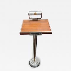 Art Deco Podium Machine Age Hostess Stand or Register Stand circa 1930s - 4320736