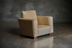Art Deco Pony Hide Armchairs France 1930s - 4758639