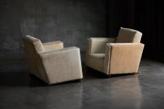 Art Deco Pony Hide Armchairs France 1930s - 4758650