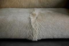 Art Deco Pony Hide Two Seater Sofa France 1930s - 4758643