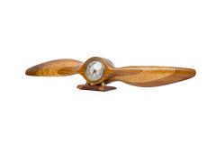 Art Deco Propeller Desk Clock - 4195774