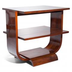 Art Deco Rectangular Two Tier Side Table - 1371541