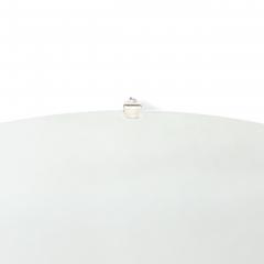 Art Deco Round Mirror with Walnut Black Lacquer Half Border Detailing - 4622898
