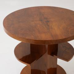 Art Deco Round Side Table - 2006389