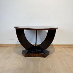 Art Deco Round Side Table Rosewood Veneer France circa 1930 - 3155920