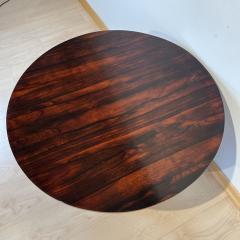 Art Deco Round Side Table Rosewood Veneer France circa 1930 - 3155923