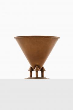 Art Deco Scandinavian Modern Vase in Bronze 1930s - 4606358