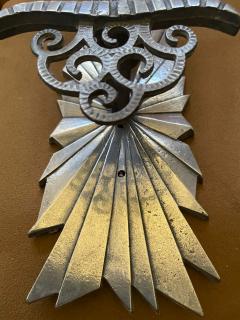 Art Deco Sconces Original Zig Zag Design Two Matching Pairs - 1885894