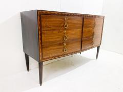 Art Deco Sculpted Wooden Sideboard Chest of Drawers - 2921196