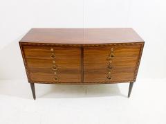 Art Deco Sculpted Wooden Sideboard Chest of Drawers - 2921199