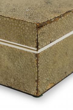 Art Deco Shagreen and Bone Trimmed Box - 4670998