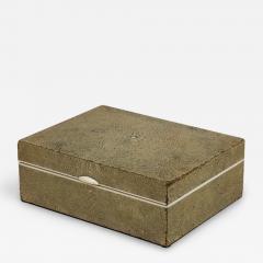 Art Deco Shagreen and Bone Trimmed Box - 4716880