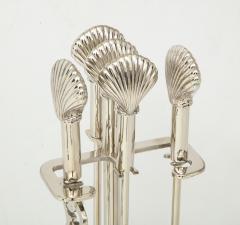 Art Deco Shell Handled Fireplace Tools - 934656