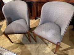 Art Deco Side Chairs Original Fabric Excellent Condition - 3783909