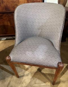 Art Deco Side Chairs Original Fabric Excellent Condition - 3783918